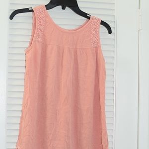 Mossimo Blush Sleeveless Top/Blouse